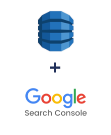 Integração de Amazon DynamoDB e Google Search Console