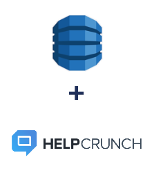 Integração de Amazon DynamoDB e HelpCrunch