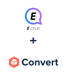 Integração de E-chat e ConvesioConvert