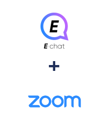 Integração de E-chat e Zoom