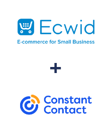 Integração de Ecwid e Constant Contact