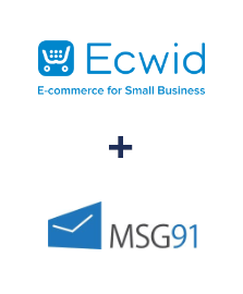 Integração de Ecwid e MSG91