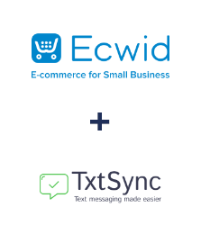 Integração de Ecwid e TxtSync