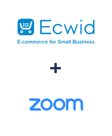 Integração de Ecwid e Zoom