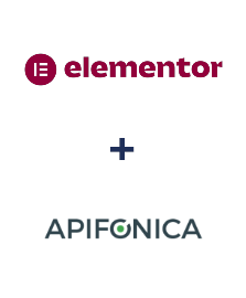 Integração de Elementor e Apifonica