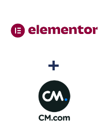 Integração de Elementor e CM.com