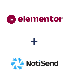 Integração de Elementor e NotiSend Integração de Elementor e NotiSend