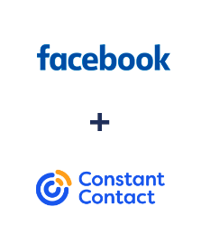 Integração de Facebook e Constant Contact
