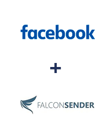 Integração de Facebook e FalconSender