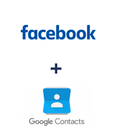 Integração de Facebook e Google Contacts