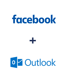 Integração de Facebook e Microsoft Outlook