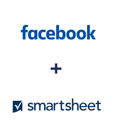 Integração de Facebook e Smartsheet