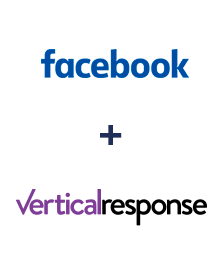 Integração de Facebook e VerticalResponse