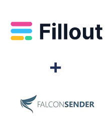 Integração de Fillout e FalconSender Integração de Fillout e FalconSender