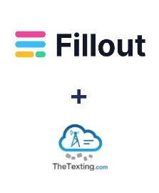 Integração de Fillout e TheTexting