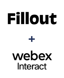 Integração de Fillout e Webex Interact