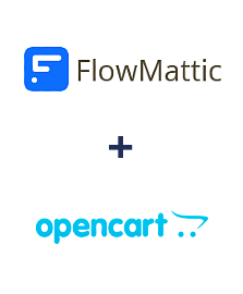 Integração de FlowMattic e Opencart