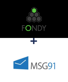 Integração de Fondy e MSG91