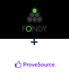 Integração de Fondy e ProveSource