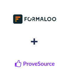 Integração de Formaloo e ProveSource