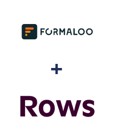 Integração de Formaloo e Rows