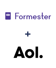 Integração de Formester e AOL