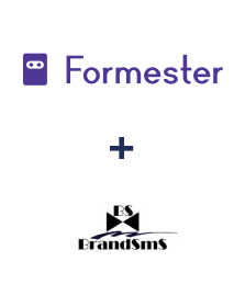 Integração de Formester e BrandSMS 