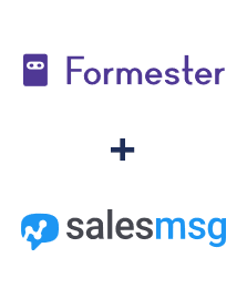 Integração de Formester e Salesmsg