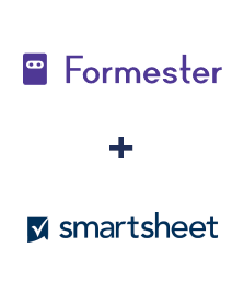 Integração de Formester e Smartsheet