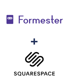 Integração de Formester e Squarespace