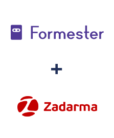 Integração de Formester e Zadarma