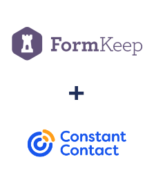 Integração de FormKeep e Constant Contact