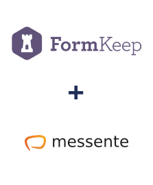 Integração de FormKeep e Messente