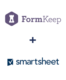 Integração de FormKeep e Smartsheet