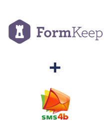 Integração de FormKeep e SMS4B Integração de FormKeep e SMS4B