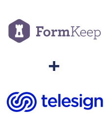 Integração de FormKeep e Telesign