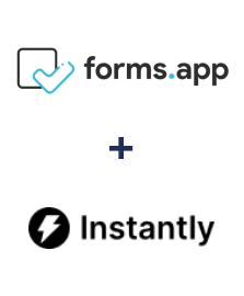Integração de forms.app e Instantly