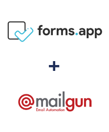 Integração de forms.app e Mailgun