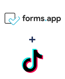Integração de forms.app e TikTok (private accounts)