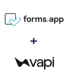 Integração de forms.app e Vapi