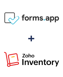 Integração de forms.app e ZOHO Inventory