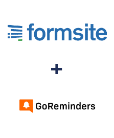 Integração de Formsite e GoReminders