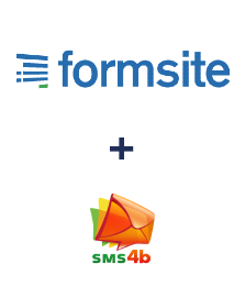 Integração de Formsite e SMS4B Integração de Formsite e SMS4B