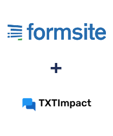 Integração de Formsite e TXTImpact