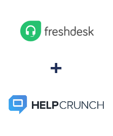 Integração de Freshdesk e HelpCrunch