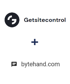 Integração de Getsitecontrol e BYTEHAND Integração de Getsitecontrol e BYTEHAND