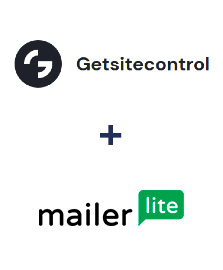 Integração de Getsitecontrol e MailerLite