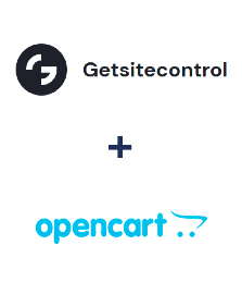 Integração de Getsitecontrol e Opencart