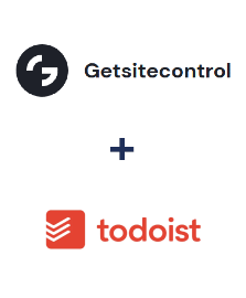 Integração de Getsitecontrol e Todoist