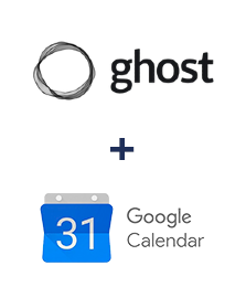 Integração de Ghost e Google Calendar